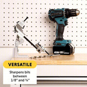 General 825 Drill Bit Sharpener For #30 to 3/4 in Drill Bits