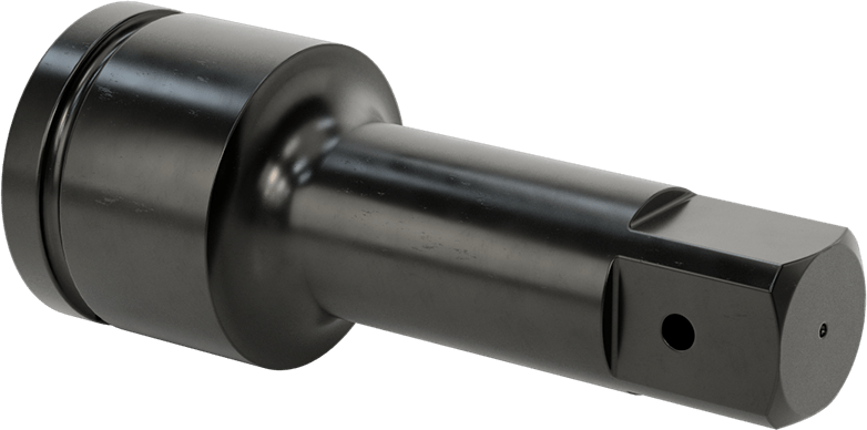 McMaster 7196A136 1-1/2" Square Drive Impact Socket, Extension, 8" Long