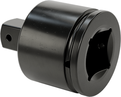 McMaster 7196A42 Impact Square Drive Size Adapter, 1-1/2" Female x 1" Male