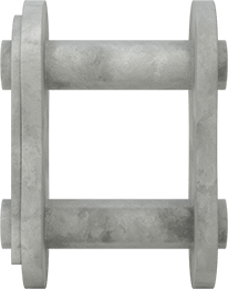 McMaster 7210K425 Connecting Link for ANSI Number 60 Single Strand High-Strength Corrosion-Resistant Roller Chain