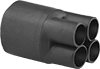 McMaster 7564K731 High-Temperature Heat-Shrink PTFE Tubing, for 8 Wire Gauge, 0.24" ID Before Shrinking, 4 Feet Long