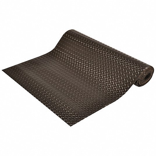 Notrax 738C0024BL Traction Runner, Black, 2 ft. W x 75 ft. L