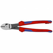 Knipex 74 22 250 T BKA High Leverage Diagonal Cutting Plier Std, Angled, Oval, 2 in Jaw Lg, 1 1/4 in Jaw Wd, Tether Ready