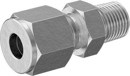 McMaster 7473T16 Straight Adapter for 1/4" Tube OD x 1/8 NPT Male