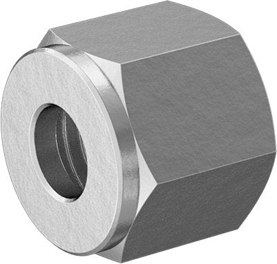 McMaster 7473T184 Nut for 1/4" Tube OD Precision Compression Fitting for Copper Tube
