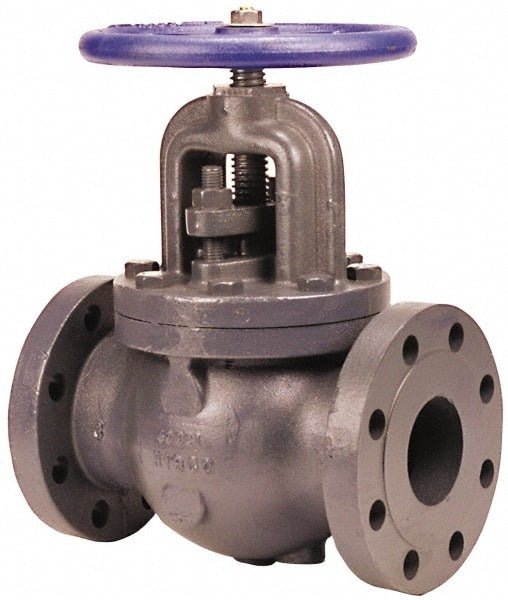 Nibco NHCF00E 2-1/2" Pipe, Flanged Ends, Iron Renewable Globe Valve