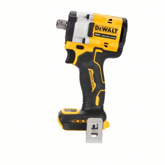 DeWalt DCF922B Cordless Impact Wrench 1/2 in Drive Size, 300 ft-lb Fastening Torque, 450 ft-lb Breakaway Torque