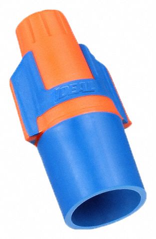Ideal 30-343 Twist-On Wire Connectors Blue Orange 100 PK