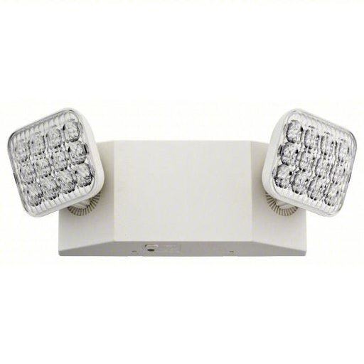 Lithonia EU2C HO M6 LED, Damp Location Rated, 1 W Lamp, 120V AC/347V AC, 2 W Emergency Watt