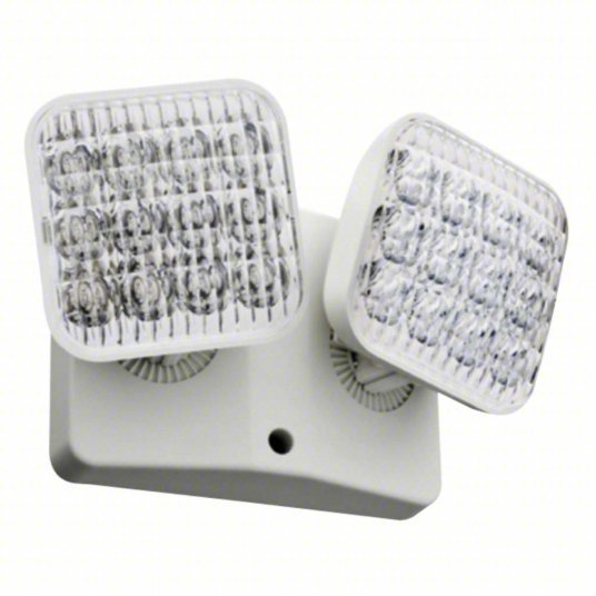 Lithonia ERE W T SQ M12 Remote Head LED, Plastic, Ceiling/Wall, 2 Watt, 2 Lamps