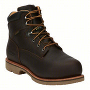 Chippewa 72301 9 D 6-Inch Work Boot, D, 9, Brown
