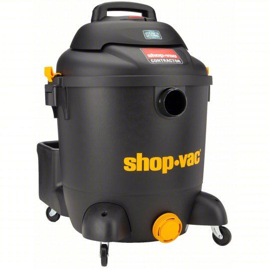 Shop-Vac 9627106 Shop Vacuum 12 gal Tank Size, Plastic, 1 1/2 in Vacuum Hose Dia., 105 cfm Vacuum Air Flow
