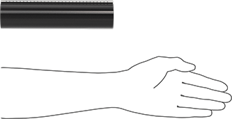 McMaster 7852K31 Wrap - Around Heat - Shrink Tubing with Locking Channel, 1.7" ID Before Shrinking, 8" Long - Redwood.KV7852K31