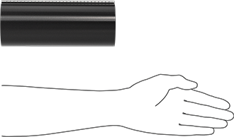 McMaster 7852K32 Wrap - Around Heat - Shrink Tubing with Locking Channel, 2.95" ID Before Shrinking, 8" Long - Redwood.KV7852K32