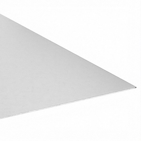 Redwood 8027_24_24 Aluminum Sheet: 1100, H14, 24 in L, 24 in W, 0.125 in T, Mill, 32 BHN Brinell Hardness, ASTM B209