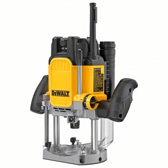Dewalt DWE625 Router Full-Size, Plunge Base, 3 hp, Variable Speed, 22,000 RPM, 1/4 in, 1/2 in Collet