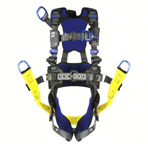 3M DBI - SALA 1113292 Fall Protection Harness Vest, Quick - Connect / Tongue Buckles, L, 420 lb Capacity - Redwood.KV788CV0