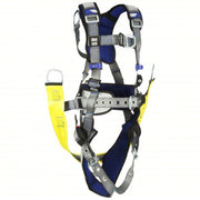 3M DBI-SALA 1402116 Fall Protection Harness Climbing/Gen Use, Vest Harness, Quick-Connect / Tongue, M, Gray