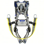 3M DBI-SALA 1402116 Fall Protection Harness Climbing/Gen Use, Vest Harness, Quick-Connect / Tongue, M, Gray