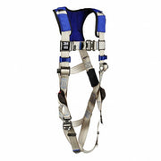 3M DBI-Sala 1401023 Fall Protection Harness Vest Harness, Quick-Connect / Quick-Connect, Revolver, XL, Gray