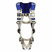 3M DBI-Sala 1401023 Fall Protection Harness Vest Harness, Quick-Connect / Quick-Connect, Revolver, XL, Gray