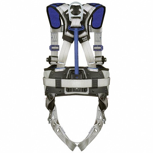 3M DBI-Sala 1401047 Harness, Vest Style, L, Polyester, Gray