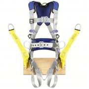3M DBI-SALA 1401146 Fall Protection Harness Vest, Mating / Tongue Buckles, M, 420 lb Capacity