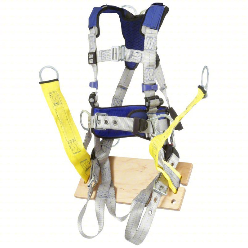3M DBI-SALA 1401146 Fall Protection Harness Vest, Mating / Tongue Buckles, M, 420 lb Capacity