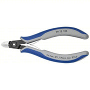 Knipex 79 12 125 Diagonal Cutting Plier Uninsulated, Std, Oval, 5 in Overall Lg, 3/8 in Jaw Lg, 1/2 in Jaw Wd