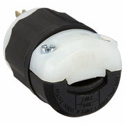 Leviton 5266-C Straight Plug, Male, NEMA 5-15P, 15 A, 125V AC, 2 Poles
