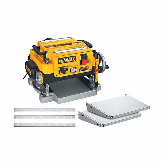 Dewalt DW735X Portable Planer: 115V, Single-Phase, 15 A, 2 hp, 13 in Max. Wd, 6 in Max. Ht, 10,000 RPM