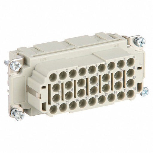 Harting 09320323101 Rectangular Connector Insert, 16 A - Redwood.KV793XD5