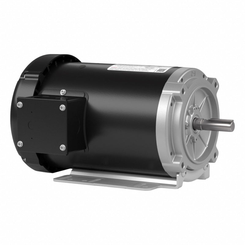 Leeson 056T17F15951 General Purpose Motors, C-Face/Universal Mount, Totally Enclosed Fan Cooled, 1 hp, 1,725 RPM