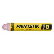 Markal 80227 Paint Crayon Oily Surfaces/Rough Surfaces, 17 mm Tip Wd, Pink, Wood Holder, 12 PK