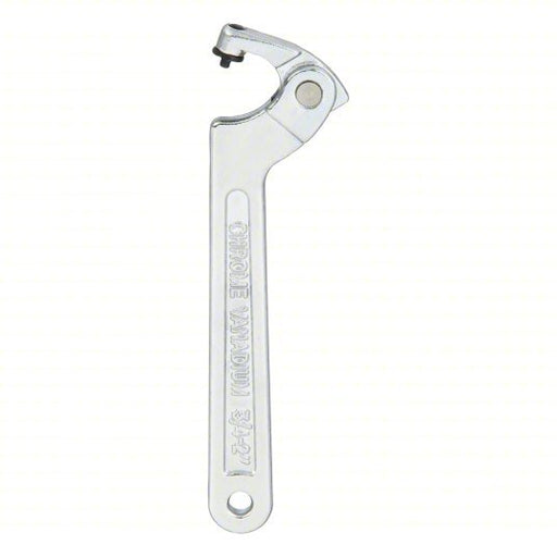 Proto JC491B Spanner Wrench 2 in, 1/8 in Pin Dia, 6 3/8 in Overall Lg, 1/8 in Pin Lg, 11/32 in Hook Thick