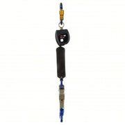 3M DBI-SALA 3100539 Personal Self Retracting Lifeline 2 1/2 in Aluminum Rebar Hook Anchor, 6 ft Line