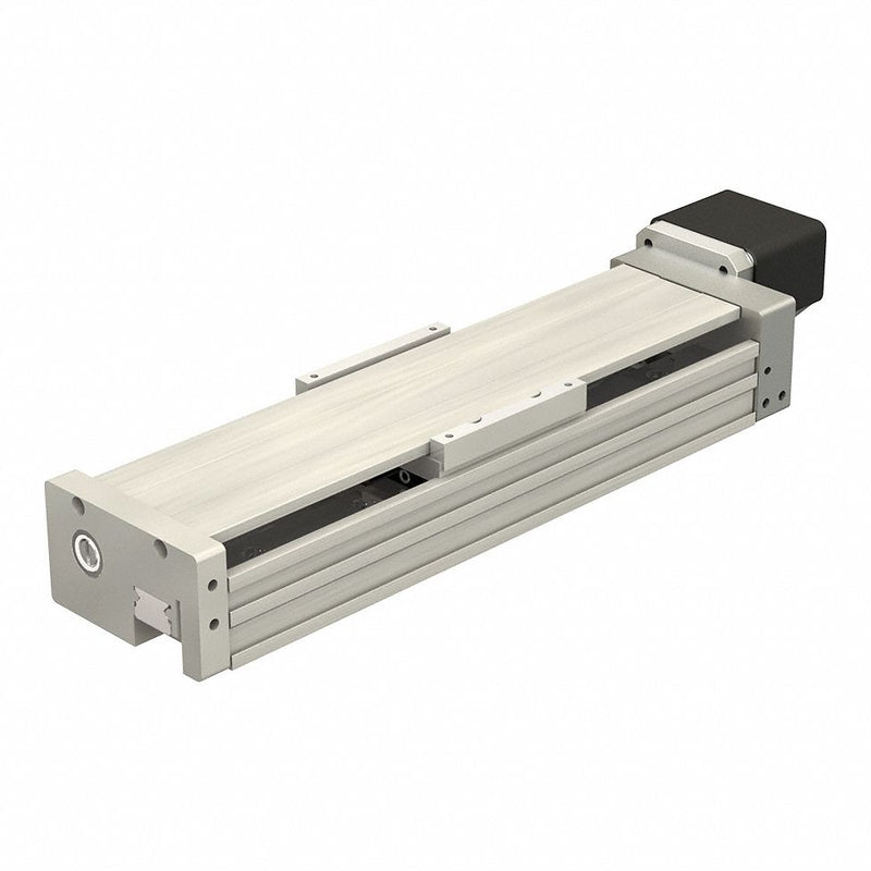 PBC Linear CSLSM10AGXR1ZF-2LT-1000-0 Compact Linear Actuator, 10 mm Lead Screw, 10 mm Lead, 1,000 mm Rail, Ball Bearing, Stepper Motor