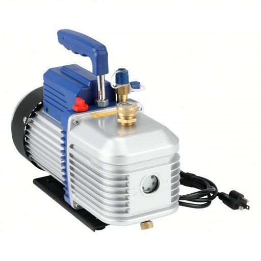 Yellow Jacket 93266 Vacuum Pump 5 cfm, 25 micron Ultimate Vacuum, 120V AC, A2L Compatible, Male, SAE - Redwood.KV809KC7