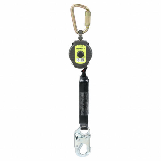 Miller BY Pip MTL-OHW1-01/6FT Self-Retracting Personal Fall Limiter, 2 13/16 inStainless Steel Snap Hook Anchor