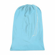 HBD DS182433 Laundry Bag Light Blue, 40 in Overall Lg, 30 in Overall Wd, 40 in Overall Ht, Polyester