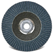 CGW 42335 Flap Disc 5/8-11 Hole, 80 Grit, Zirconia Alumina, Type 29