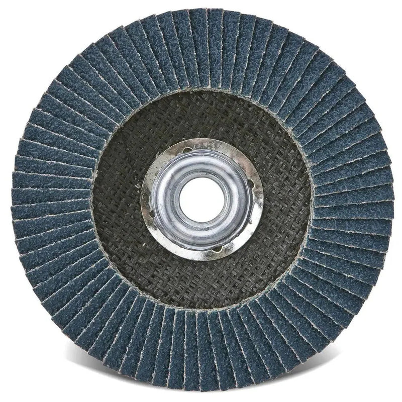CGW 42335 Flap Disc 5/8-11 Hole, 80 Grit, Zirconia Alumina, Type 29