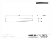 McMaster 8289A39 Extractor for Soft Material and Thin-Wall Parts, for 1.23"-1.37" Screw Thread Diameter