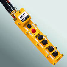 Ingersoll Rand A2-4Y0 Pendant,2 Function,4 Button,W/Emergency Stop