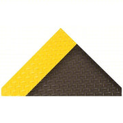 Notrax 831C0036BY-75 Switchboard Mat Type II Class 2, Diamond Plate, 3 ft x 75 ft, 1/4 in Thick, 17,000 V Max Volt, 831
