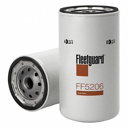 Fleetguard FF5206 Automotive Fuel Filter 16 3/8 in Overall Lg, 3 11/16 in Outside Dia, Diesel Fuel, Diesel PK12