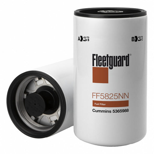 Fleetguard FF5825NN Automotive Fuel Filter, 15 in Overall Lg, 4 3/4 in Outside Dia, Diesel Fuel, Diesel