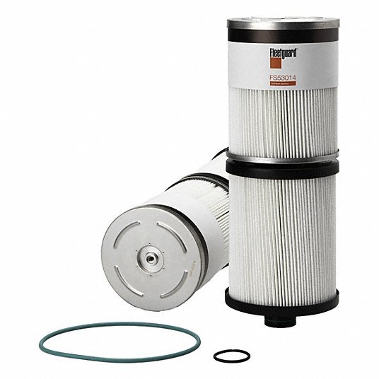 Fleetguard FS53014 Automotive Fuel Filter 18 3/16 in Overall Lg, 5 13/16 in Outside Dia, Biodiesel Fuel