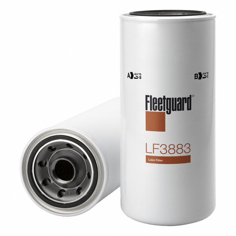 Fleetguard LF3883 Automotive Oil Filter, Spin-On, Cellulose, M36 x 1.5-5H Thread, 13 in Overall Ht, 16 in Overall Lg