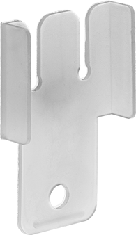 McMaster 8364K12 Light Socket Locking Clip for Bi-Pin Tubular T8 and T12 Bulb